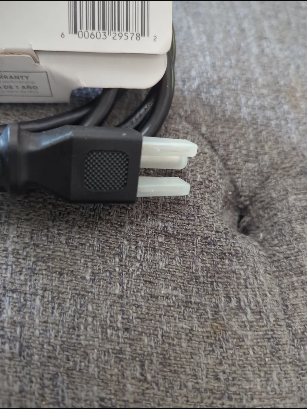 Insignia 6ft Black AC Power Cable for Desktop PCs